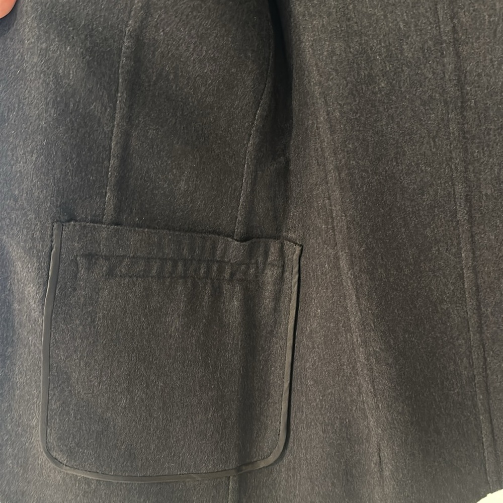 NWT 100% Cashmere MCM Two-Tone Sportcoat (Grey) - Picture 5 of 9